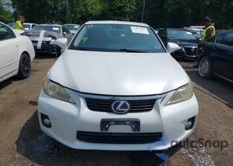 2012 Lexus Ct 200H Premium из США, поврежденный, VIN JTHKD5BH9C2054336